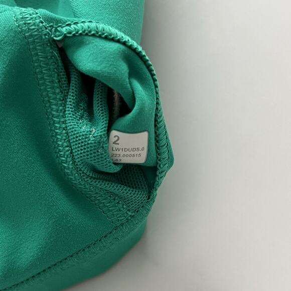 Lululemon Align Tank Nulu In Kelly Green Size 2 A/B Cup Sporty Active Wear Crop - Picture 7 of 8